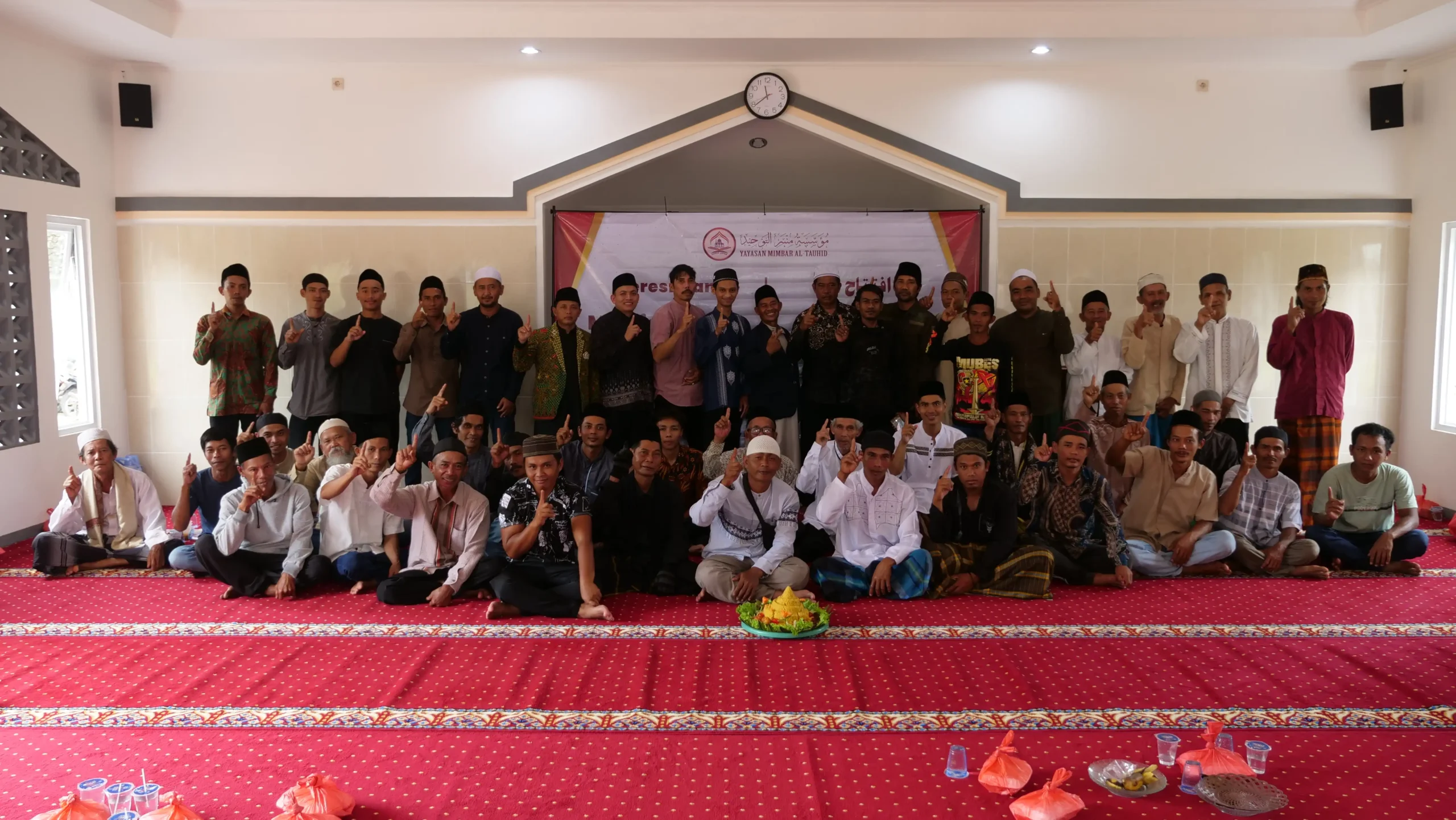 Peresmian Masjid Ke-158 Yayasan Mimbar Al-Tauhid di Sukabumi Resmi Digelar