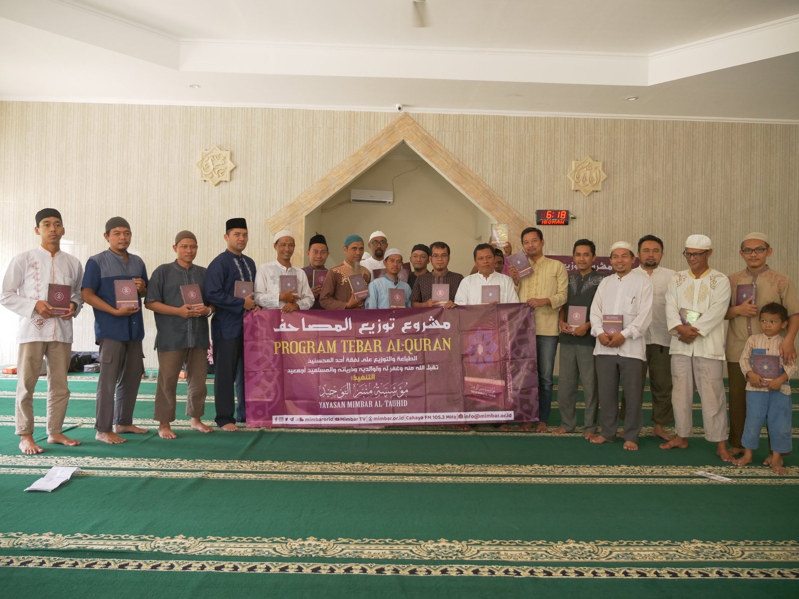 PROGRAM “TEBAR 1.000 MUSHAF” DI MASJID AL-ITTIHAD, DEPOK
