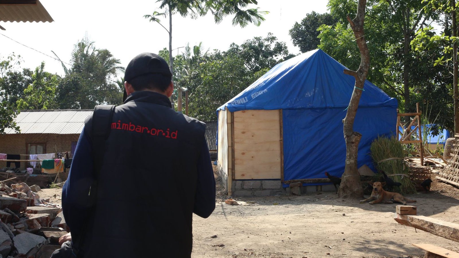 PEMBANGUNAN 250 TENDA LAYAK HUNI & DISTRIBUSI SEMBAKO TAHAP 3
