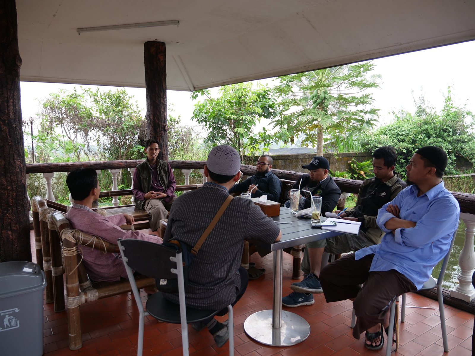 KUNJUNGAN KE YAYASAN KIBLAT