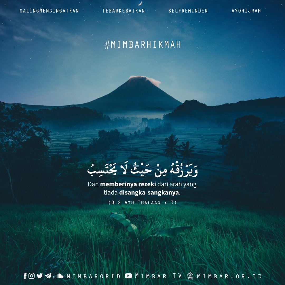 REZEKI YANG TIDAK DISANGKA-SANGKA